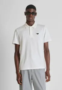 Рубашка-Поло стандартного кроя с рисунком в виде сердца Antony Morato, White