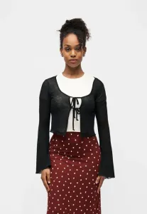 Топ с длинными рукавами Even&Odd, Black