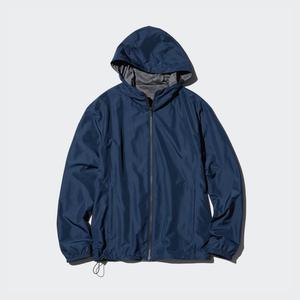 Куртка Uniqlo двусторонняя, 69 темно-синий