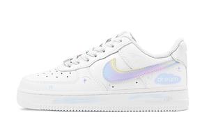Кроссовки для скейтбординга Air Force 1 женские, низкие, синий Nike
