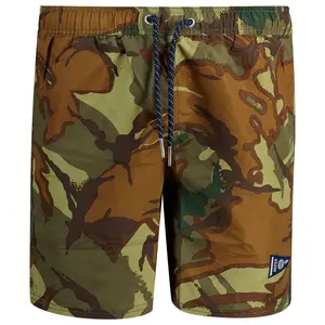 Шорты для плавания Superdry Vintage Varsity, зеленый