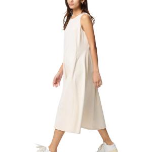 UNIQLO Женское платье без рукавов ivory