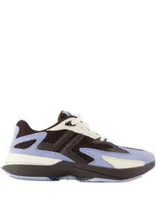 Замшевые кроссовки JLA с сетчатыми вставками Lanvin, коричневый