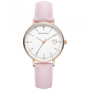 Disney Часы Mickey Quartz Movement Watch Women's Watch White Dial
