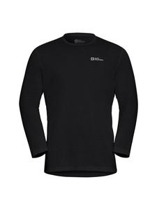 Jack Wolfskin Рубашка с длинными рукавами черного цвета