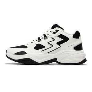 Мужские кроссовки Lifestyle средней высоты, белый/черный 361°