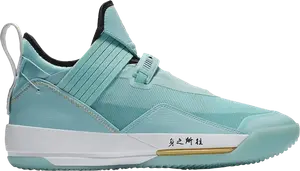 Кроссовки Air Jordan 33 SE Guo Ailun PE, бирюзовый