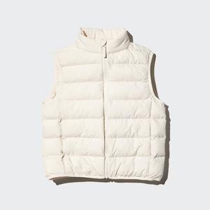 Утепленный жилет Uniqlo детский, 01 белый