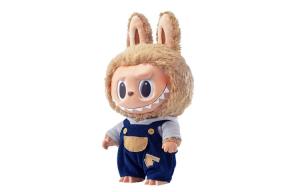 Коллекционная игрушка POP MART Labubu The Monsters Time To Chill Dolls 37 см, светло-коричневый