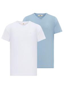 Футболка Daniel Hills, синий/белый