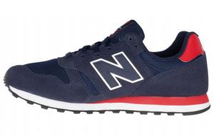 Кроссовки NB 373 унисекс с низким верхом темно-синие New Balance