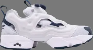 Кроссовки instapump fury og mu 'white navy' Reebok, белый