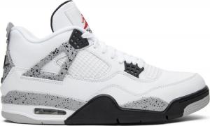 Кроссовки Air Jordan 4 Retro OG White Cement 2016, белый