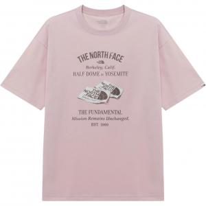 THE NORTH FACE Футболка унисекс светло-розовая