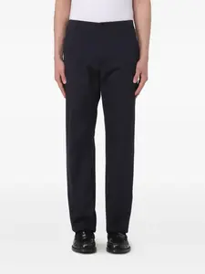 Брюки с аппликацией Медузы Versace, черный