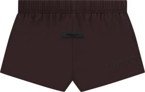 Шорты Fear of God Essentials Running Nylon Short Plum, коричневый