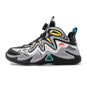 Детские кроссовки Mid-Top WARRIOR, белый/темно-серый/черный