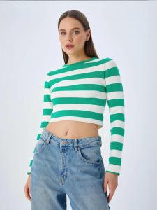 MixRay Свитер в зеленом цвете