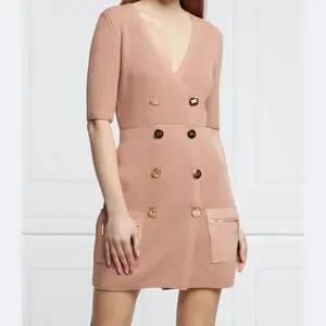 Платье Elisabetta Franchi, бежевый