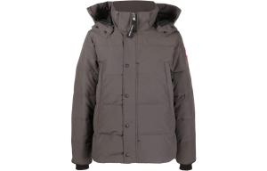 Мужской пуховик Canada Goose, темно-серый