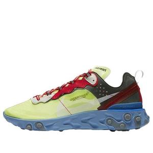 Кроссовки undercover x react element 87 'volt' Nike, мультиколор