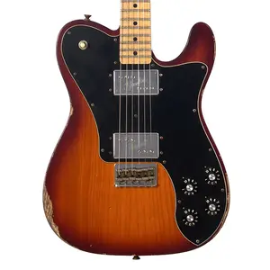 Fender Custom Shop MVP 1970-х Telecaster Deluxe Relic - Выцветший скрипичный цвет - Звукосниматели CuNiFe Wide Range Humbuckers - Электрогитара серии Dealer Select Master Vintage Player - НОВАЯ!
