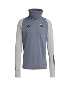 Мужской серый топ Colorado Rapids теплый реглан COLD.RDY adidas, серый