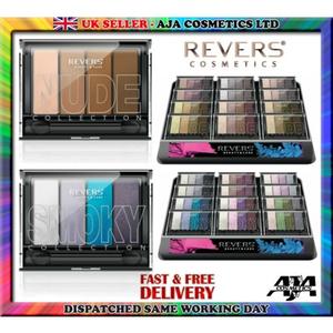 Новая мегапалетка теней для век 4 оттенка Nude Brown Natural Sultry Smokey Revers