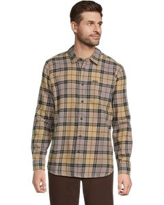 Мужская рубашка Volcom Caden Plaid, Khaki 1
