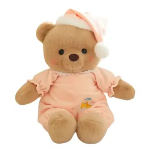 Мягкая и милая пижама из коллекции Goodnight с плюшевыми игрушками кукла плюшевая кукла высотой 40 см Fluffy bear, розовый