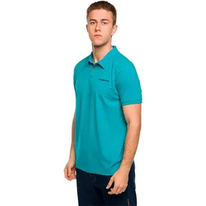 Поло с коротким рукавом Trangoworld Finu, синий