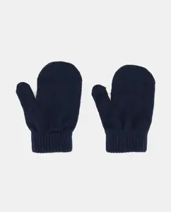 Гладкие детские рукавички Baby El Corte Inglés, темно-синий