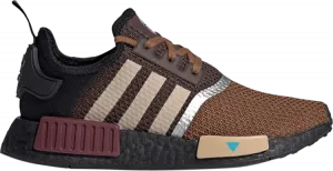 Кроссовки Adidas Star Wars x NMD_R1 Kids 'Mandalorian', коричневый