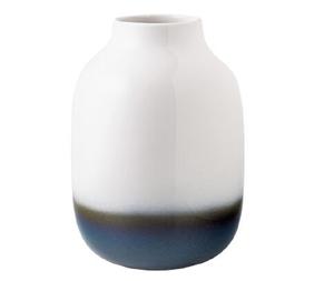 Ваза Villeroy & Boch Lave, 22 см, синий/белый