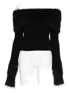 Свитер из овчины от Жана Поля Готье Jean Paul Gaultier, черный