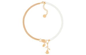 DIOR Колье для женщин White/Gold