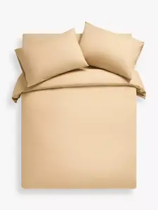 Постельное белье John Lewis Crisp & Fresh 200 Thread Count Egyptian Cotton, песочный