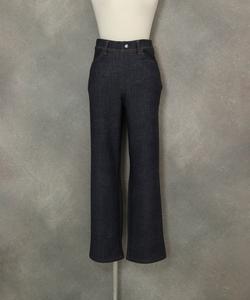 Брюки из денима с флисовой подкладкой и вышивкой на спине