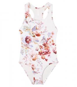 Цветочный купальник Zimmermann Kids, Ivory Floral Multi