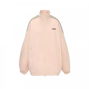 Onitsuka Tiger Куртка-толстовка оверсайз WS из коллекции DENIVITA SS26 для женщин, светлый розовый