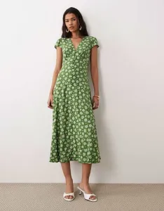 Зеленое платье миди Nothing's Child Avery