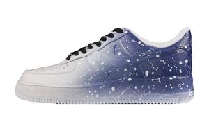 Nike Кроссовки для скейтбординга Air Force 1 Abrasion Resistant низкие унисекс бело-синие
