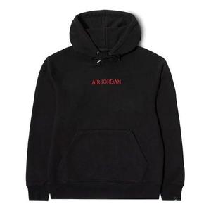 Толстовка Men's Air Jordan Logo Embroidered Sports Black, черный
