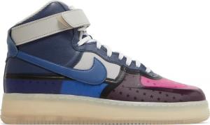 Кроссовки Nike Air Force 1 High '07 'Thunder Blue Pink Prime', синий