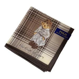 Polo Ralph Lauren Хлопковый шелковый шарф унисекс бежевый, Tan