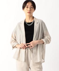 Прозрачная вуалевая рубашка-жакет Comme Ca, цвет 07: Flax