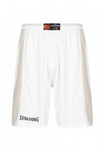 Спортивные шорты Spalding JAM BASKETBALL, White Silver Grey/White
