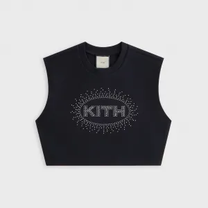 Кроп-топ Lisa for Kith Women Carsyn Cropped Muscle, черный