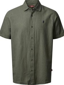 Рубашка на пуговицах классического кроя MCS Fort Worth, хаки