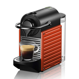 Кофемашина Nespresso Pixie C61, красный